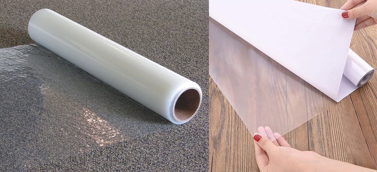  Azin Plast Company Adhesive Protective Film for UPVC Doors