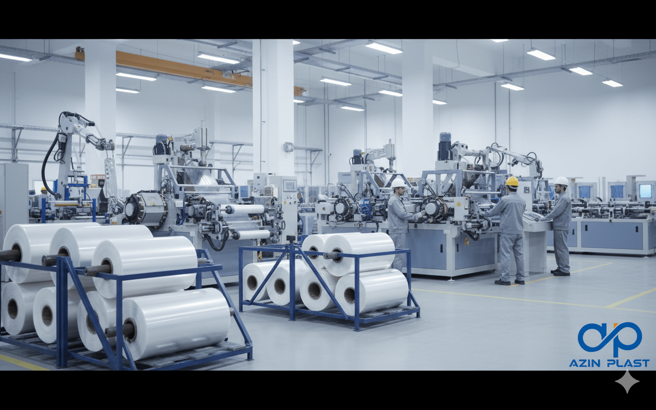 نایلون مخصوص بسته‌بندی مواد شیمیایی