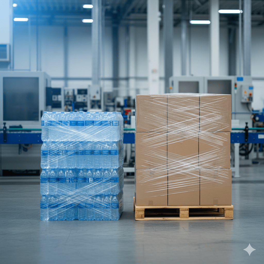 تفاوت نایلون شیرینگ و استرچ فیلم