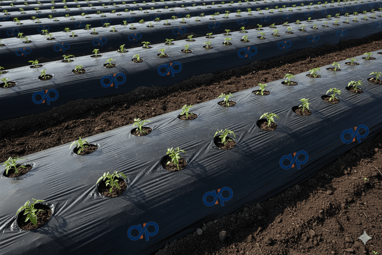 مقاله جامع: نایلون مالچ کشاورزی — مزایا، انواع، کاربردها و نقش آن در افزایش بهره‌وری مزارع