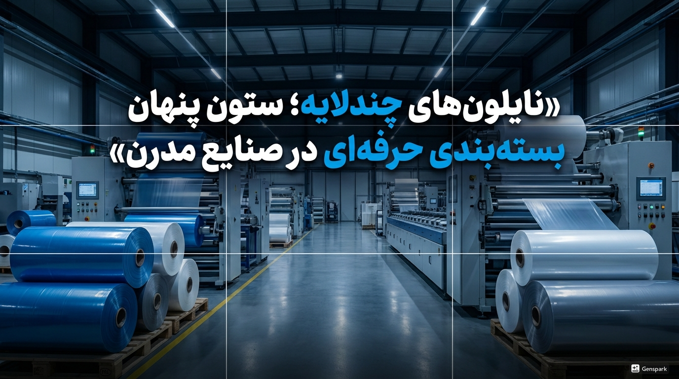 نایلون‌های چندلایه (Multi-Layer Films)؛ قلب پنهان بسته‌بندی حرفه‌ای در صنایع مدرن